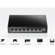 Switch Cudy 8 Puertos 10/100 Mbps - Negro - FS108
