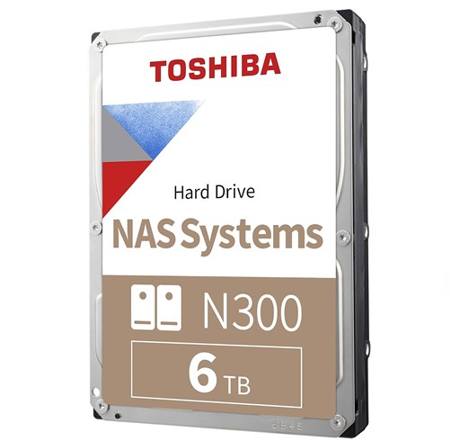 Toshiba NAS N300 3,5 - 6 TB - HDWG760XZSTA