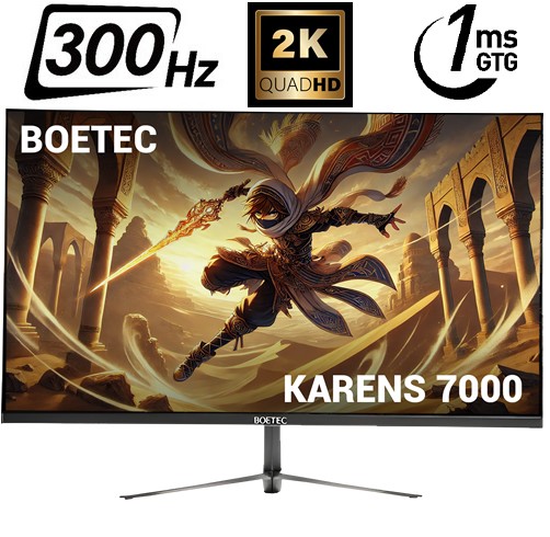 Boetec Karens 7000 27" 2K HDR - 1ms - 300hz