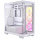 Corsair 3500 Series ARGB - Glass Panel - Blanco