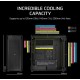 Corsair 9000D - Airflow Panel - Negro