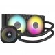 Corsair iCue Link Titan 240 RX RGB - Negro