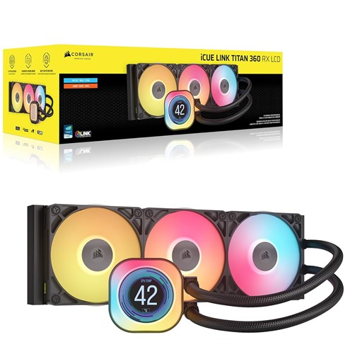 Corsair iCue Link Titan 360 RX LCD -