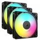 Corsair RS120 ARGB - 120mm - Negro - Pack-3