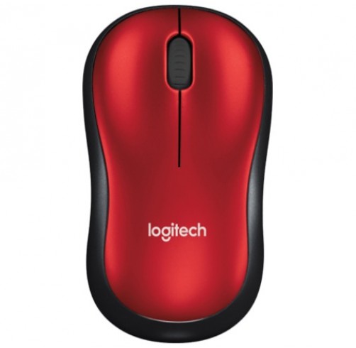 Logitech M185 - Rojo