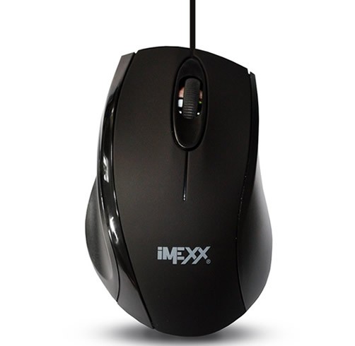 IMEXX - Mouse Optico 3D - Negro