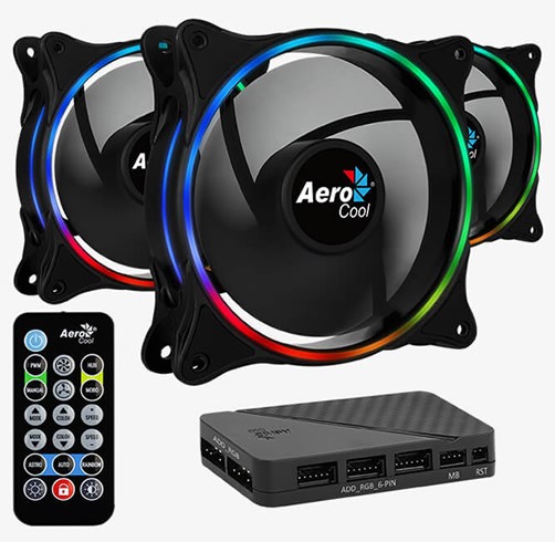 Aerocool Eclipse 12 Pro ARGB - 120mm - Kit de 3