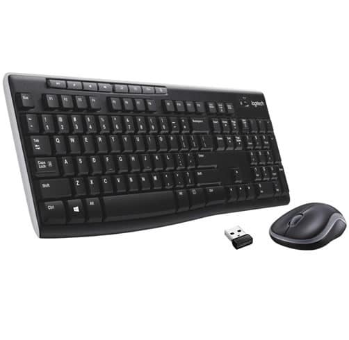 Logitech MK270 - Ingles-Wireless