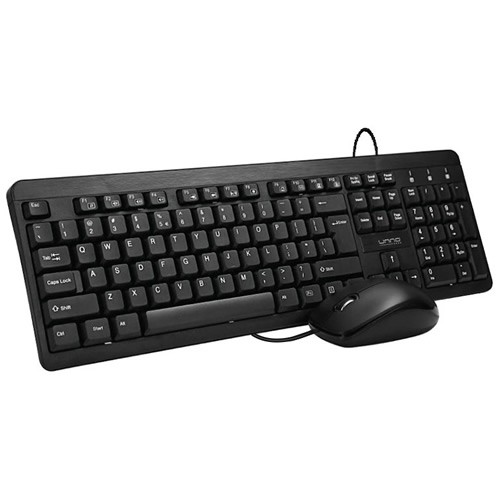 Teclado y Mouse Unno  Tekno Klas  Español