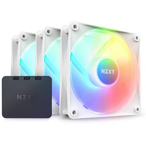 Ventilador NZXT F120 RGB Blanco (Pack de 3)