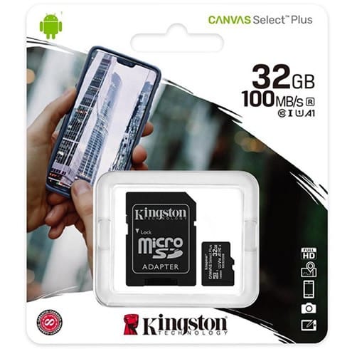 Kingston Canvas Select Plus 32 GB MicroSD Clase 10 » ExtremeTech