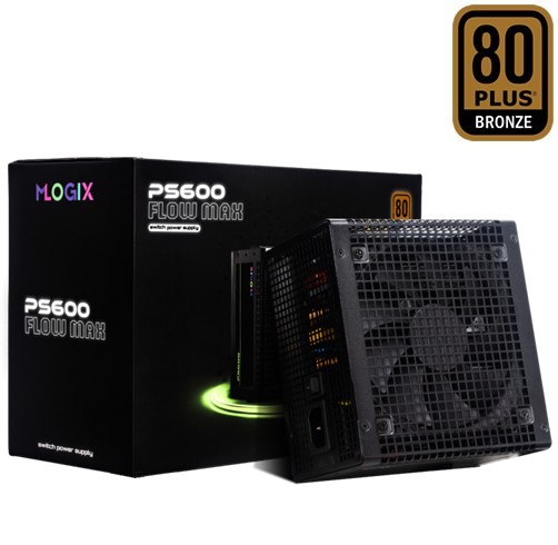 Mlogix PS600 Flow Max - 600W 80 Plus Bronze
