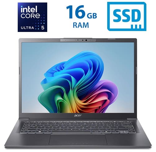 Acer Aspire 14- Core Ultra 5 226V  - 16 GB -ssd