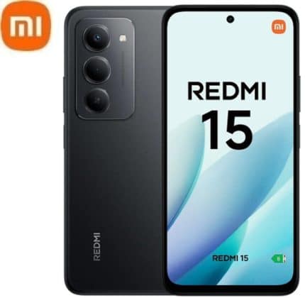 Xiaomi Redmi 15 - 8GB - 256GB - Negro