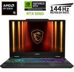 MSI Cyborg A15 - Ryzen 5 240 -16GB - RTX 5060 - 144Hz - Odyssey Gray
