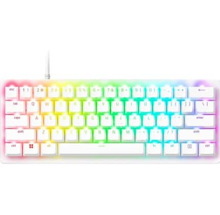 Teclado Razer Huntsman V3 Pro Mini  60 % - Blanco