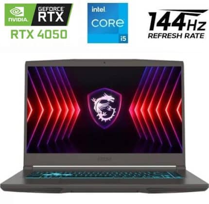 MSI  Thin 15 B13VF - i5 13420H - RTX 4050 - 144Hz