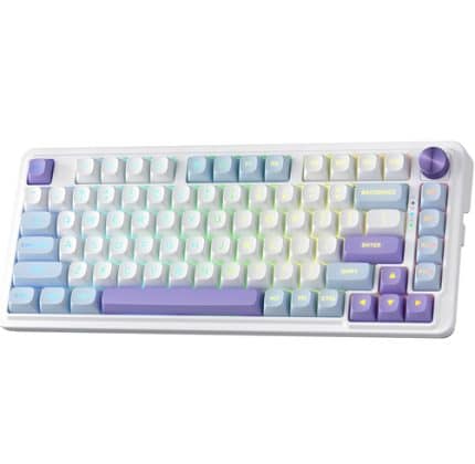 Redragon Ucal Max - 75% - Mint Mambo - Blanco - K673WBP-RGB-MAX