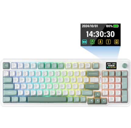 Redragon Galatin Pro -  LCD - RGB - Mint Mambo - K719WG-RGB-PRO