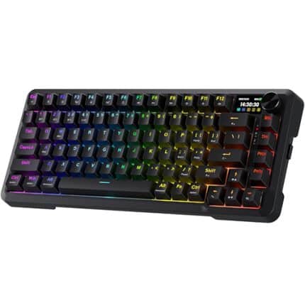 Redragon Behemoth Pro - LCD - RGB - Negro - K743SP-RGB-PRO