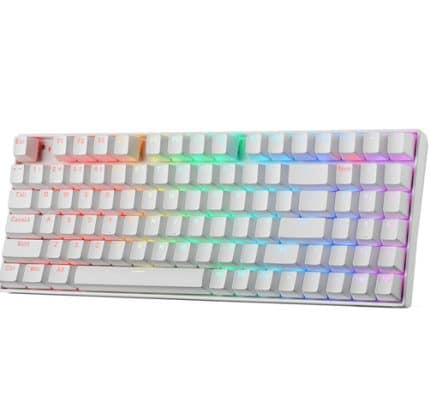 Redragon Nephrite Pro - RGB - Blanco- K736-PRO-M