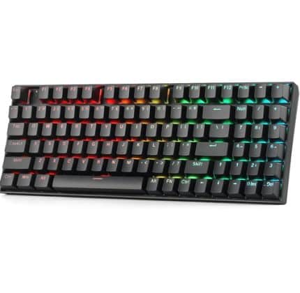 Redragon Nephrite Pro - RGB - Negro- K736-PRO-M