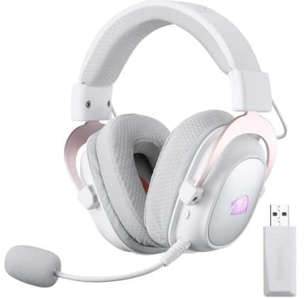 Redragon Zeus Pro Blanco - Wireless 7.1 Surround - H510W-PRO