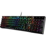 Redragon Devarajas - Chroma RGB Dust Proof Brown - Negro - K556RGB-Brown