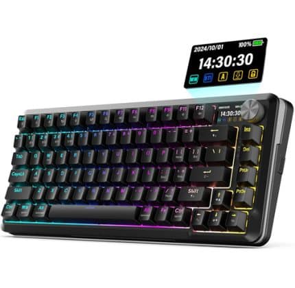 Redragon Flekact Pro - LCD - RGB - Negro - K708-RGB-PRO