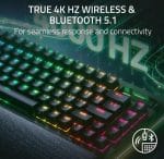 Razer BlackWidow V4 Pro 75% - Negro - Imagen 3