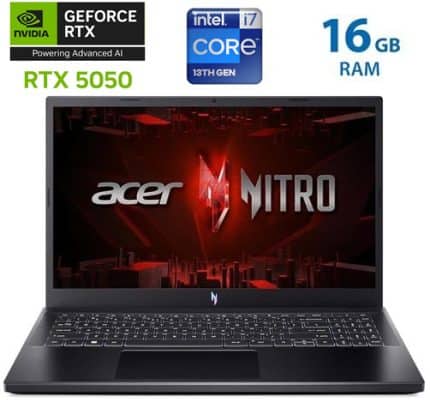 Acer Nitro V15 - i7 13620H - 16 GB - RTX 5050-165hz