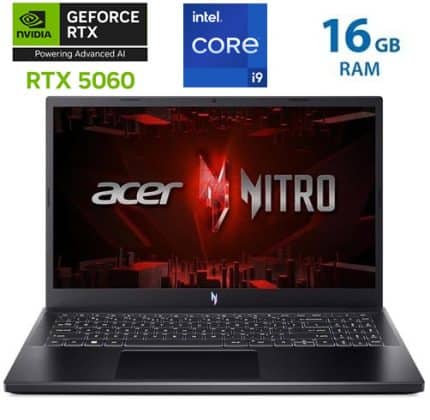 Acer Nitro V15 - i9 13900H  - 16 GB - RTX 5060-165hz