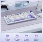 Redragon Ucal Max - 75% - Mint Mambo - Blanco - K673WBP-RGB-MAX - Imagen 2