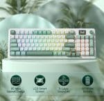 Redragon Galatin Pro -  LCD - RGB - Mint Mambo - K719WG-RGB-PRO - Imagen 2