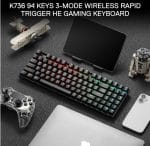 Redragon Nephrite Pro - RGB - Negro- K736-PRO-M - Imagen 2