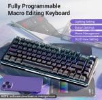 Redragon Flekact Pro - LCD - RGB - Negro - K708-RGB-PRO - Imagen 3