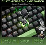 Redragon Dharma 98 - Wired 98 Teclas - RGB - Negro -  K740BG-RGB - Imagen 3