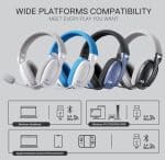 Redragon Skuld Pro - Wireless - Negro/Azul - H878BB - Imagen 4