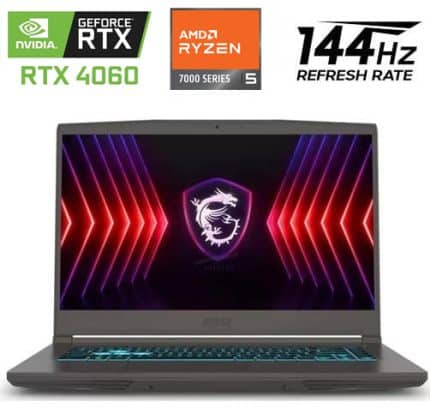 MSI Thin A15- Ryzen 5 7535HS - RTX 4060- 16GB- 144Hz