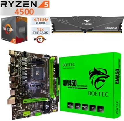 Combo / Kit Ryzen 5 4500 - B450