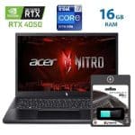 Acer Nitro V - i7 13620H - 16 GB - RTX 4050-165hz + USB Kingston DataTraveler  256GB