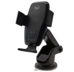 Soporte de celular Extensible UNNO TEKNO para carro con Cargador Inalámbrico - CH3010BK