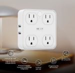 Nexxt Home Enchufe Inteligente Smart Wifi Surge Protector - Imagen 2
