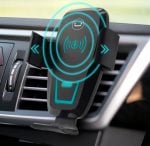 Soporte de celular Extensible UNNO TEKNO para carro con Cargador Inalámbrico - CH3010BK - Imagen 4