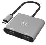 HUB UNNO TEKNO USB-C a Dual HDMI 4K