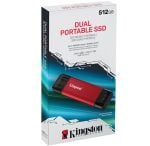 Externo SSD Kingston - 512GB - Dual Portable