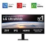 LG UltraWide - 29" - 100Hz - 5ms - IPS - HDR10