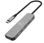 Hub Unno Tekno 4 puertos - USB C
