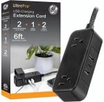 Regleta General Electric USB Charging Extension Cord - Negro - 1,8Mts