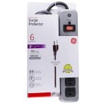 Regleta General Electric Heavy Duty Supresor de Picos - 2,4Mts - Gris - Imagen 2